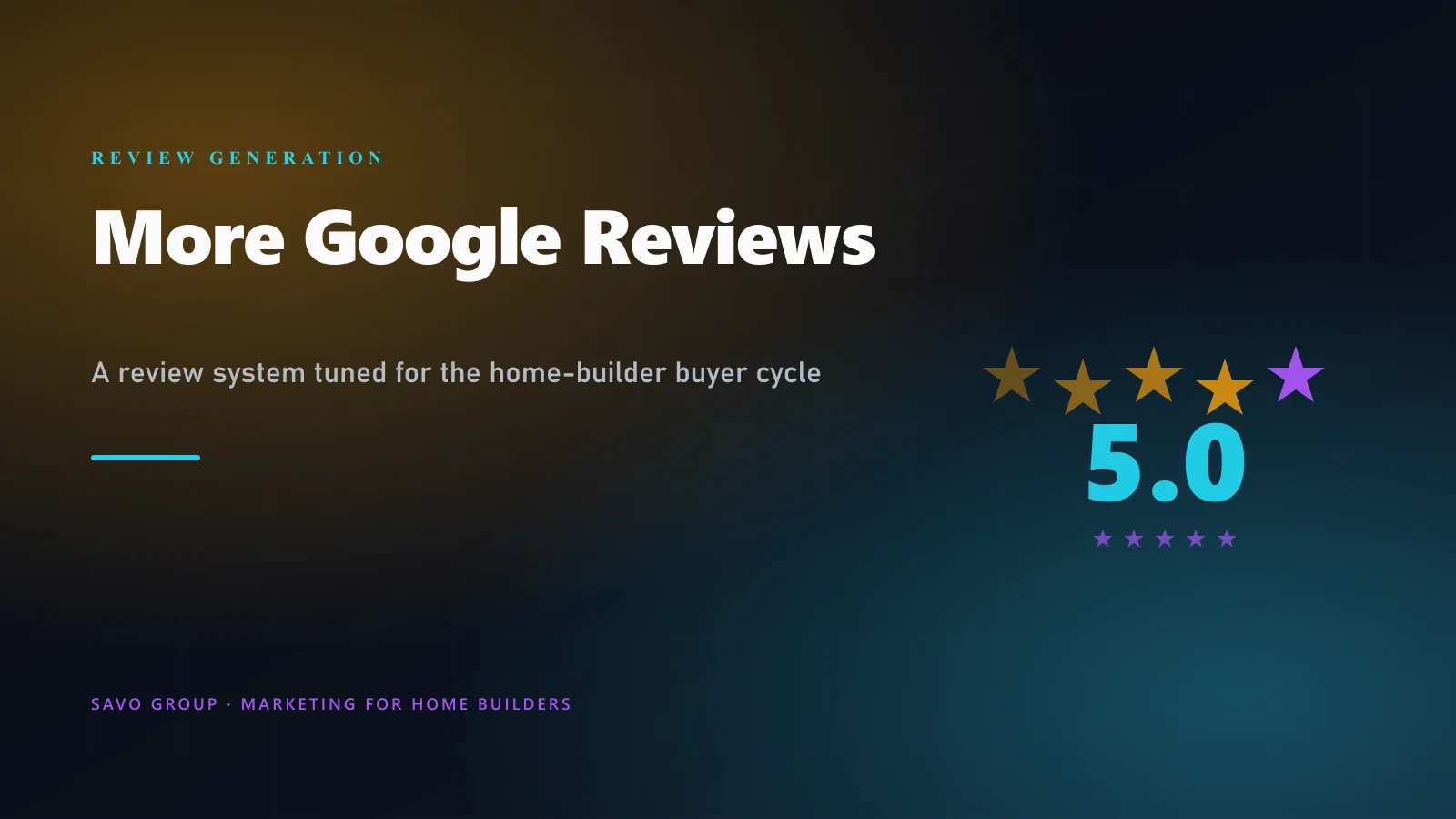 How Home Builders Get More Google Reviews (Without Being Annoying)